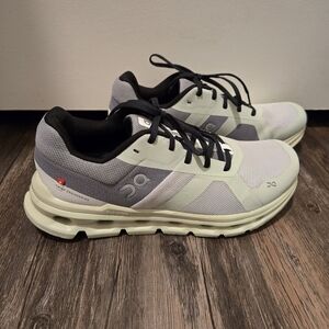ON Running Cloudrunner Frost/Aloe Women's Running Shoes - Size 9